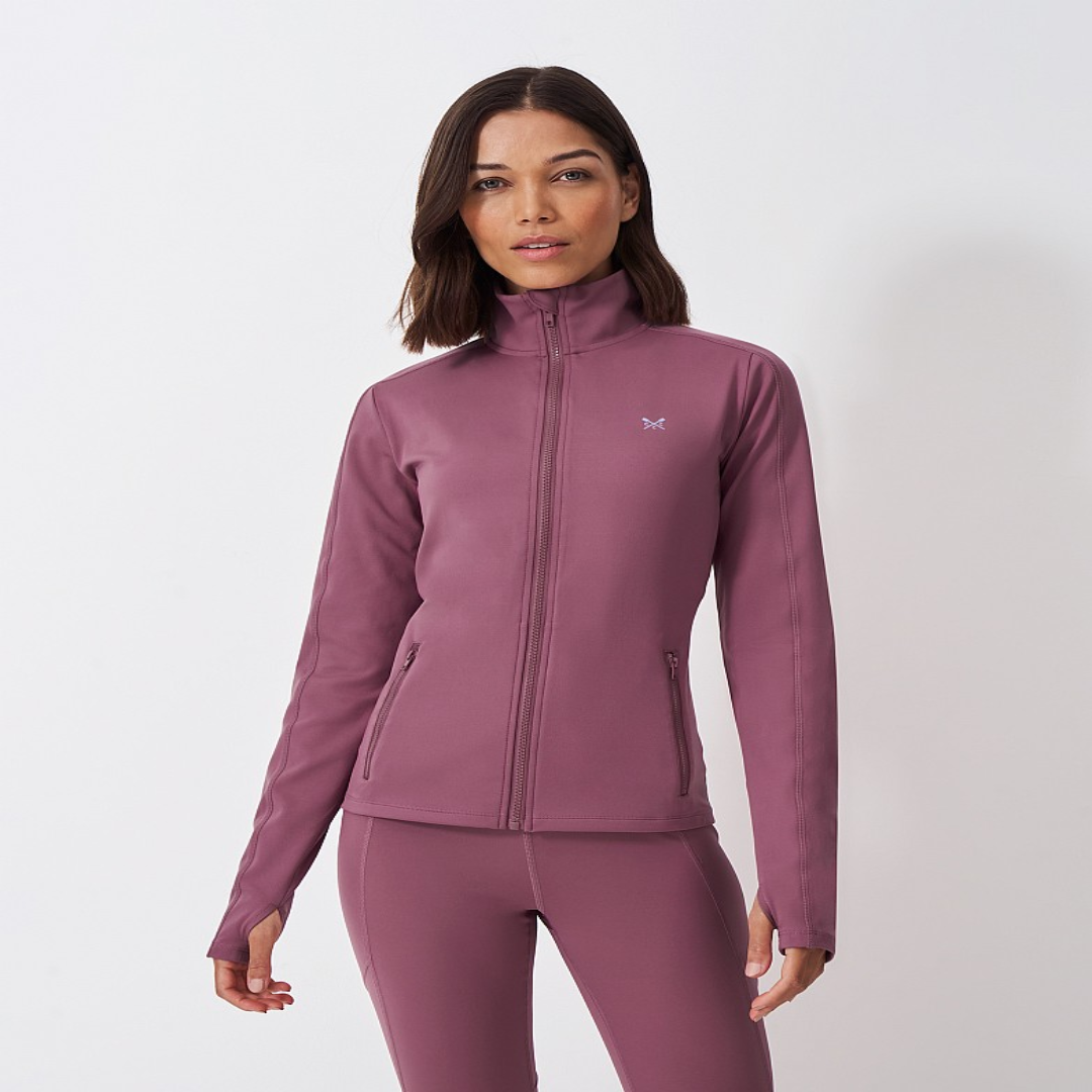 Pink Zip-Through Activewear Top Supplier – Women’s Sports Apparel | United Kingdom