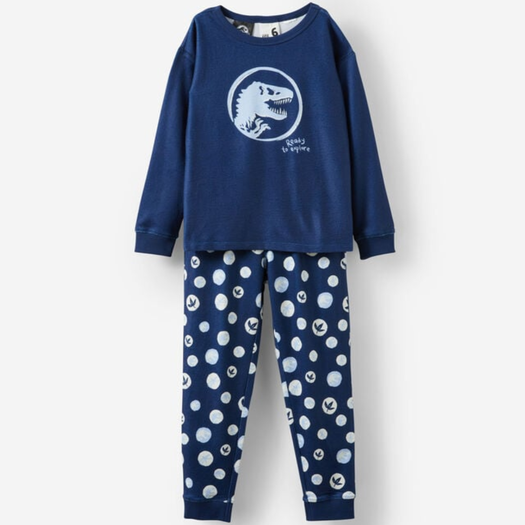 Jurassic Park Kids Pyjama Set – Character Sleepwear | Malaysia Supplier