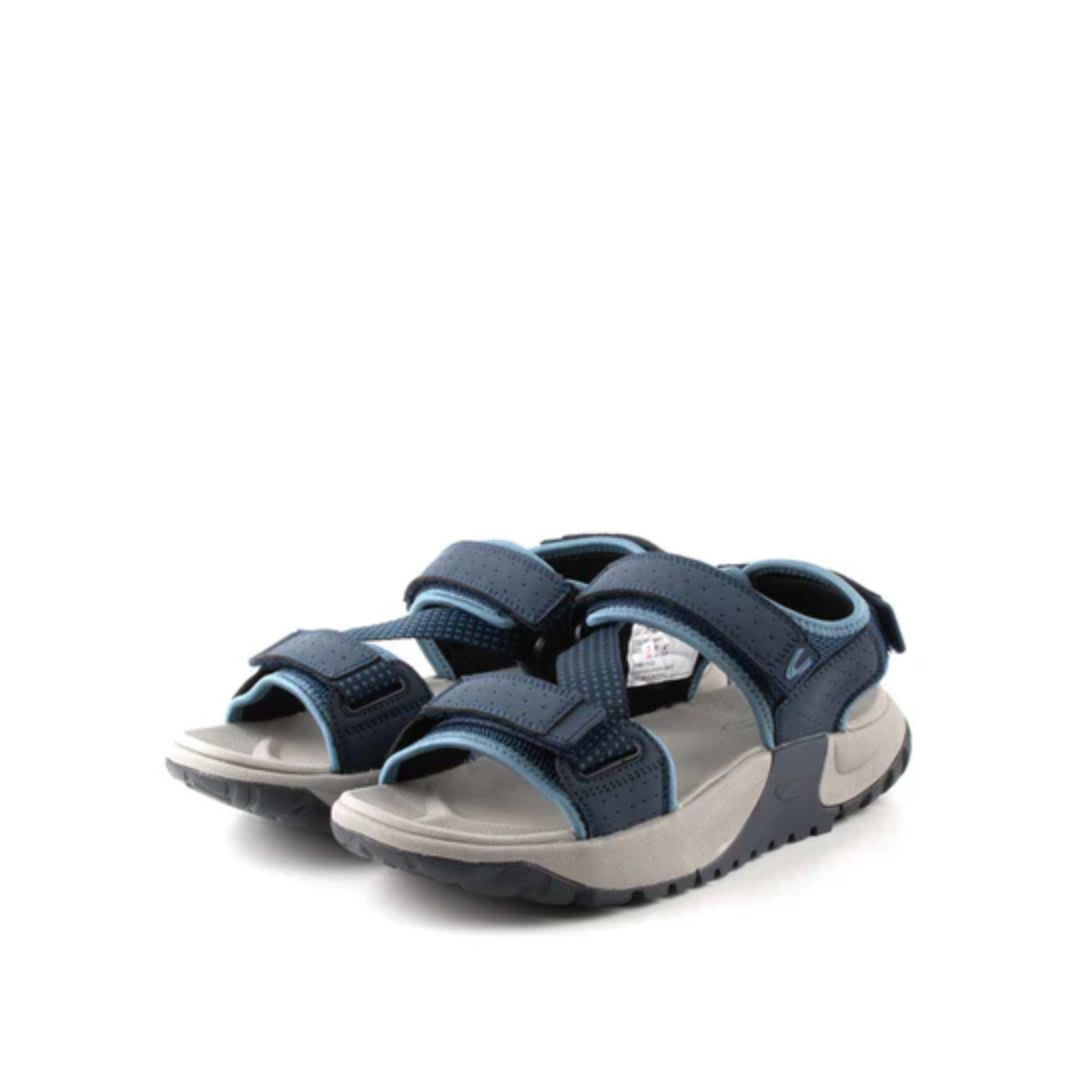 SYLPHY Men’s Navy Microfiber Strap Sandals – Durable Comfort Footwear | Malaysia Brand
