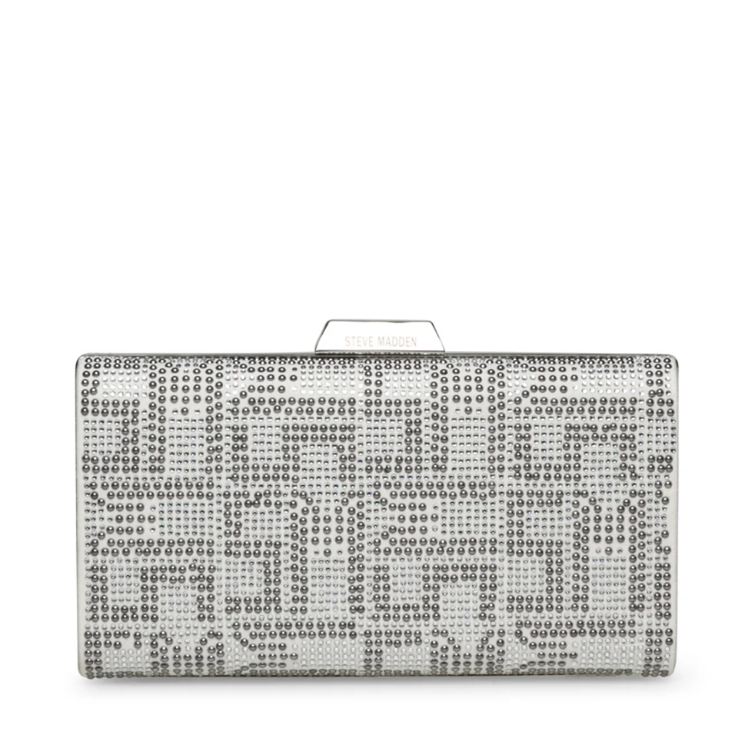 Bzora Silver Clutch Bag – Elegant Evening Purse Supplier | Malaysia