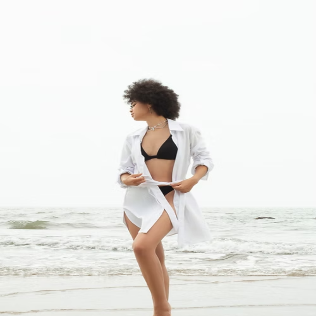Monica Beach Cover Up Shirt Women’s Swimwear Vietnam