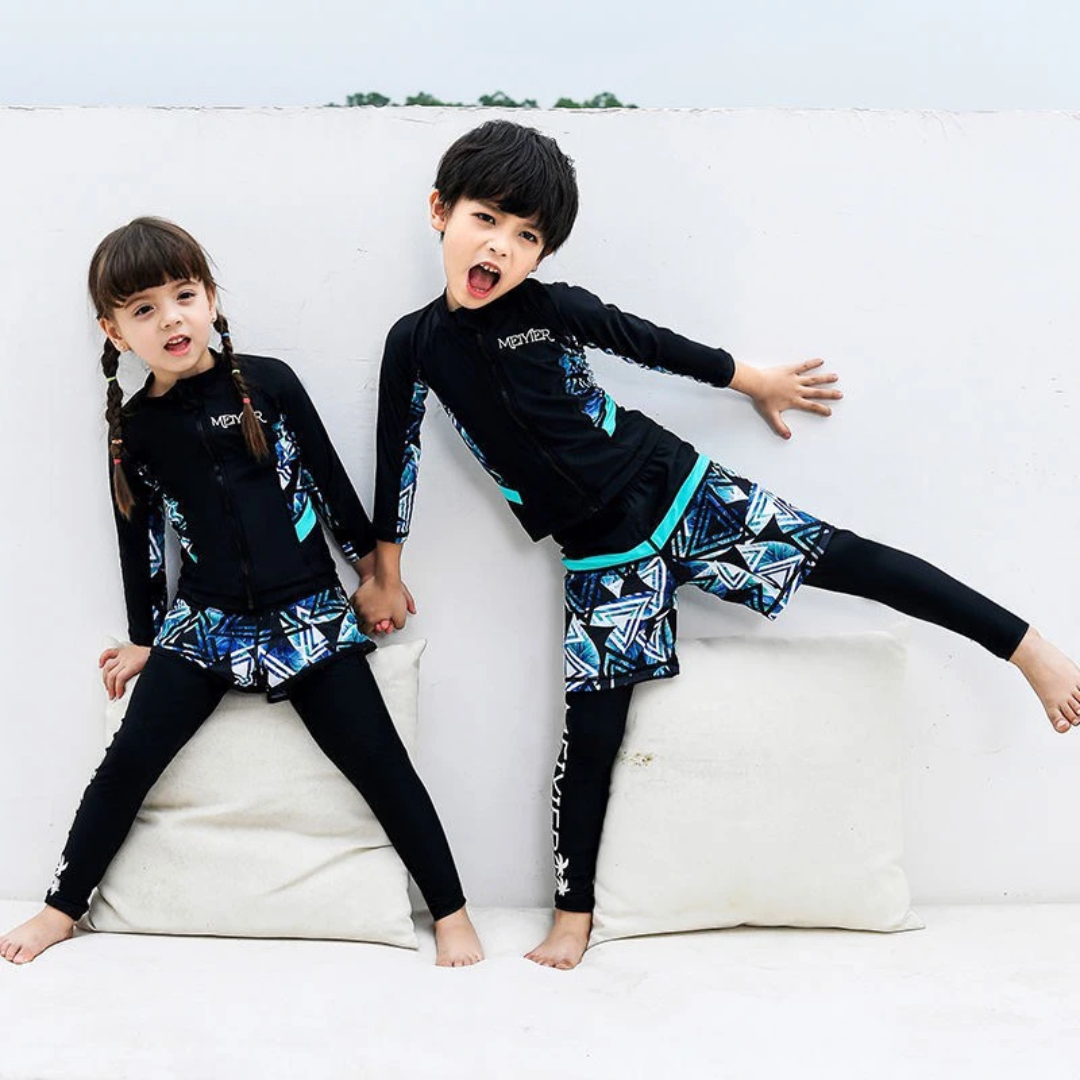 Children’s Long Sleeve Swimsuit with Pants Vietnam