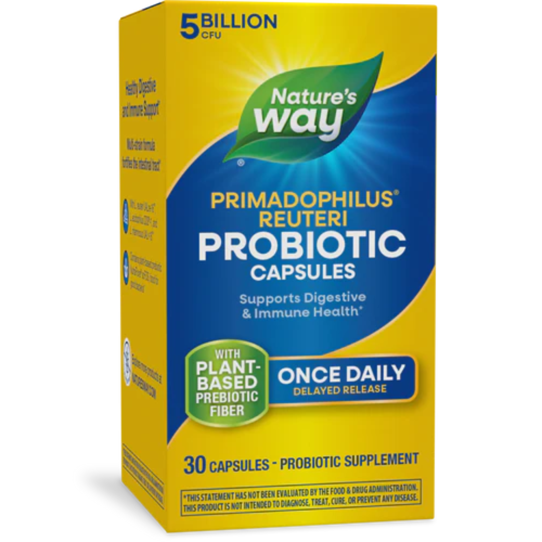 Primadophilus Reuteri Probiotics Gut Health Supplement USA