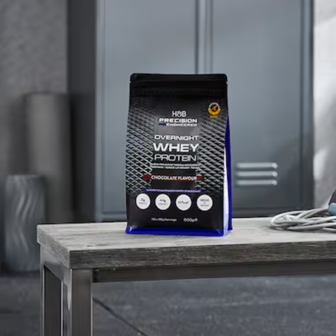 Overnight Whey Protein 900g Chocolate – Nutritional Supplement Supplier UK