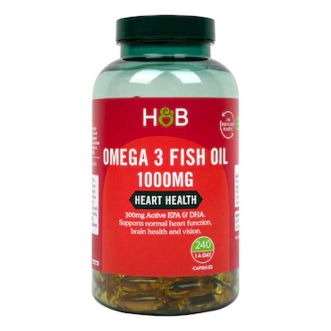 Holland & Barrett Omega 3 Fish Oil 1000mg – UK Online Supplier