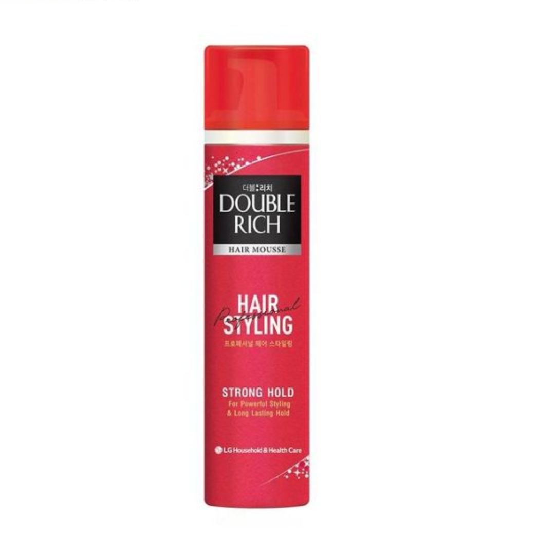 Double Rich Hair Mousse Vietnam Strong Hold Styling