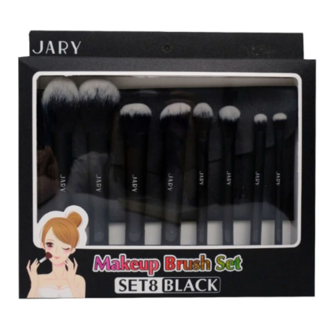 Jary Makeup Brush Set Black Vietnam Pro Beauty Tools