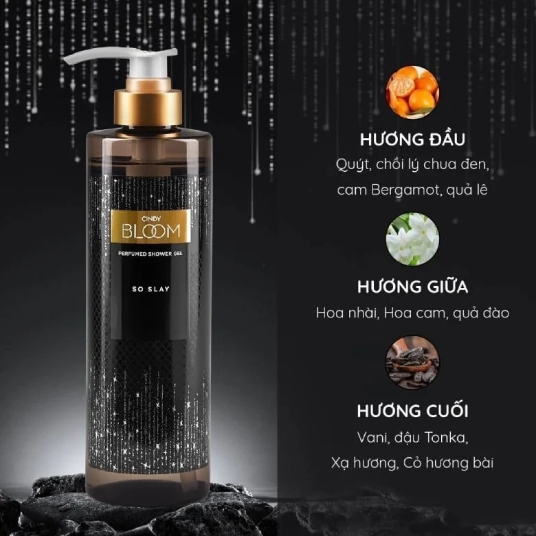 Cindy Bloom Shower Gel Vietnam Fragrant Skincare B2B