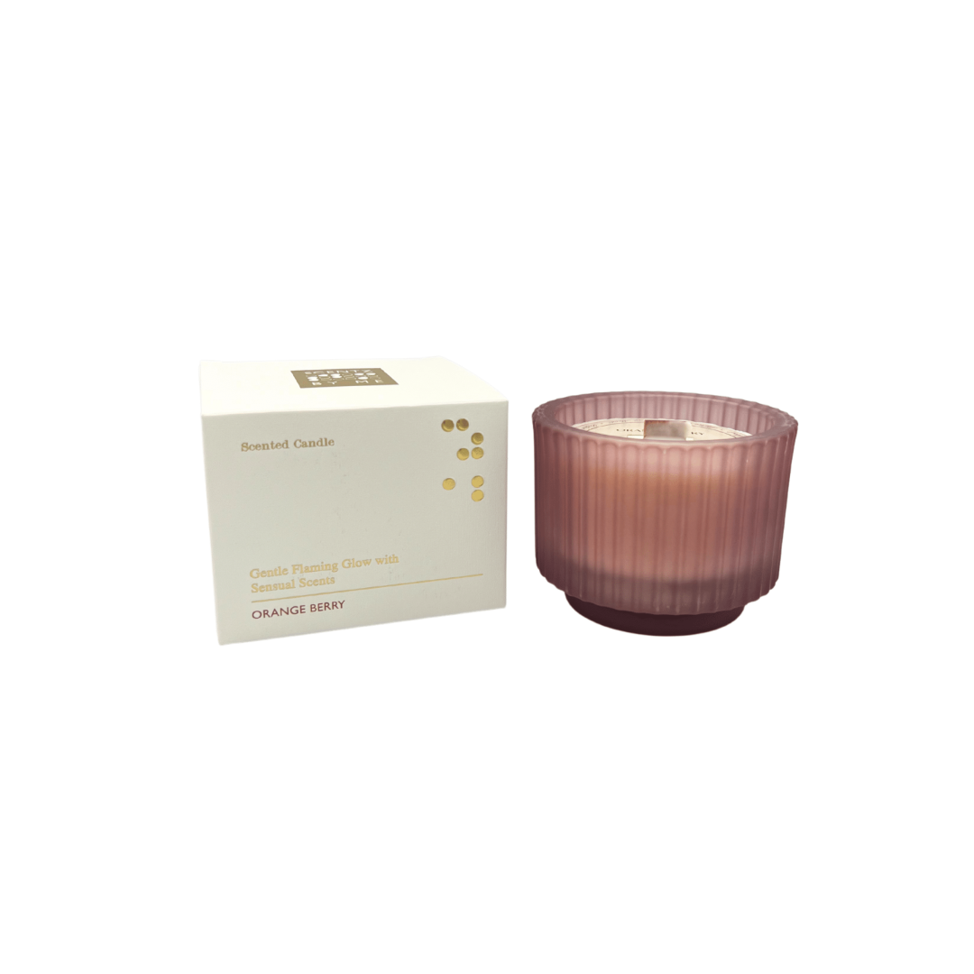 Orange Berry Scented Candle 160G SCENTZ for Cozy Homes Malaysia