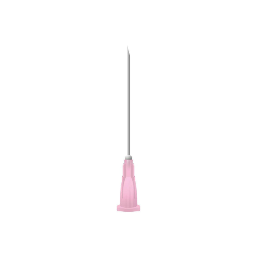 18g Pink 1.5" Hypodermic Needles UK Clinical Supply