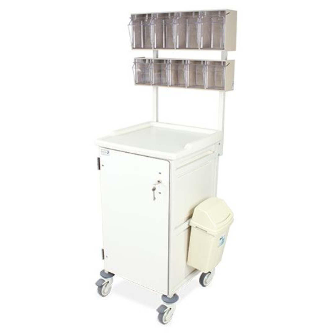 Caretray Anaesthesia Trolley UK Medical Storage Solution 