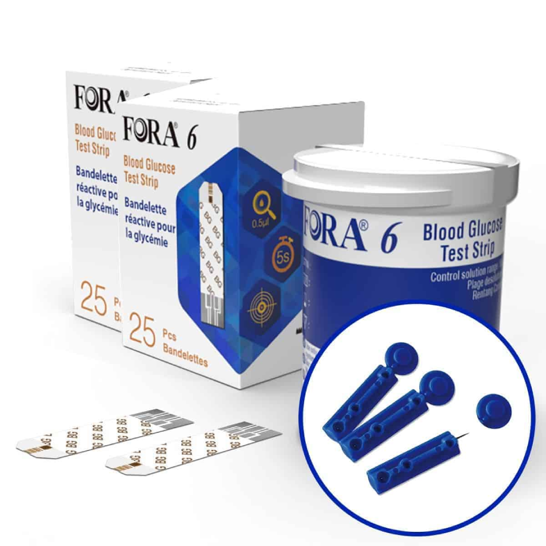 FORA 6 Glucose Test Strips Bundle Deal Malaysia