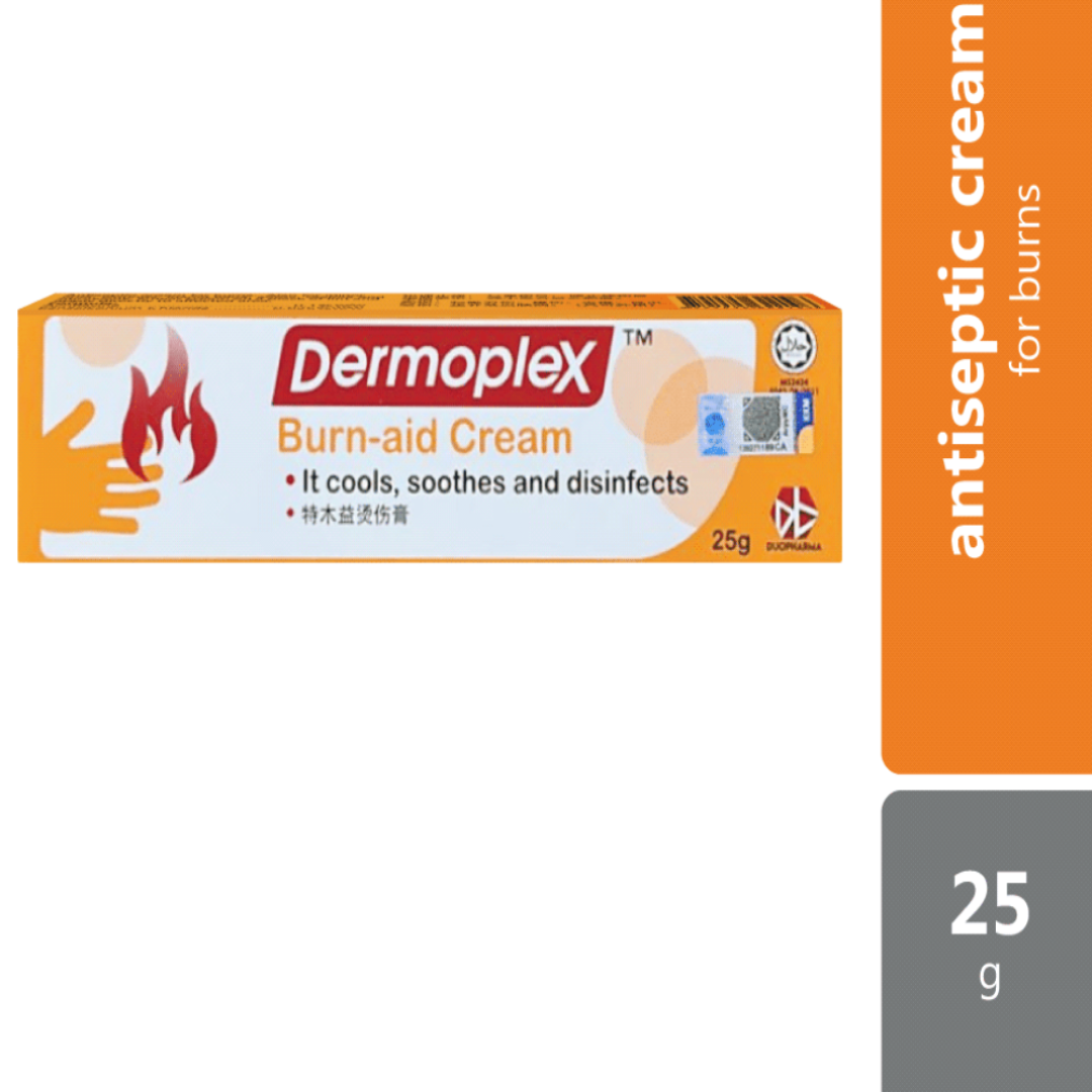 Dermoplex Burn Aid Cream First Aid Relief Malaysia
