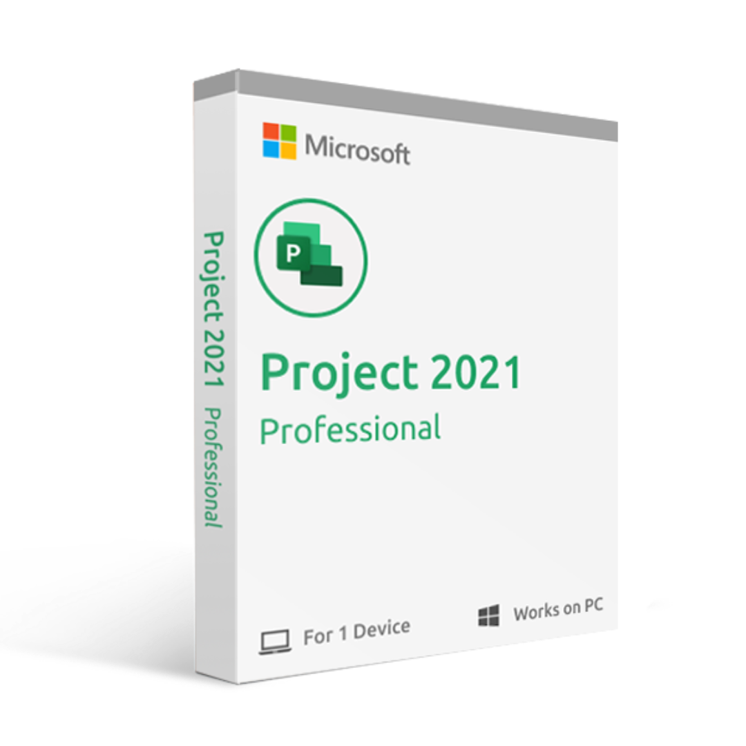 Microsoft Project 2021 Professional UK Software Tool