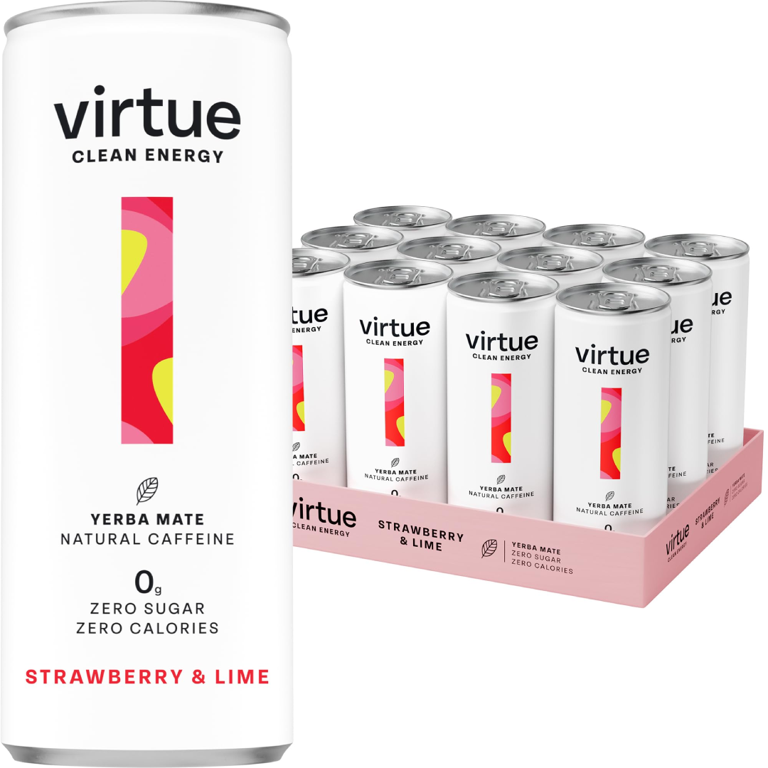 Yerba Mate Strawberry Lime Drink 250ml UK