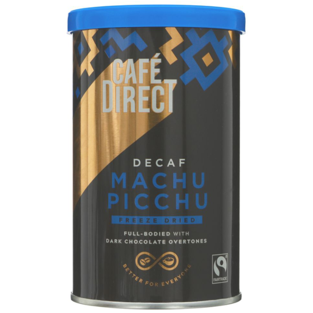 Machu Picchu Decaf Coffee 100g Cafedirect UK