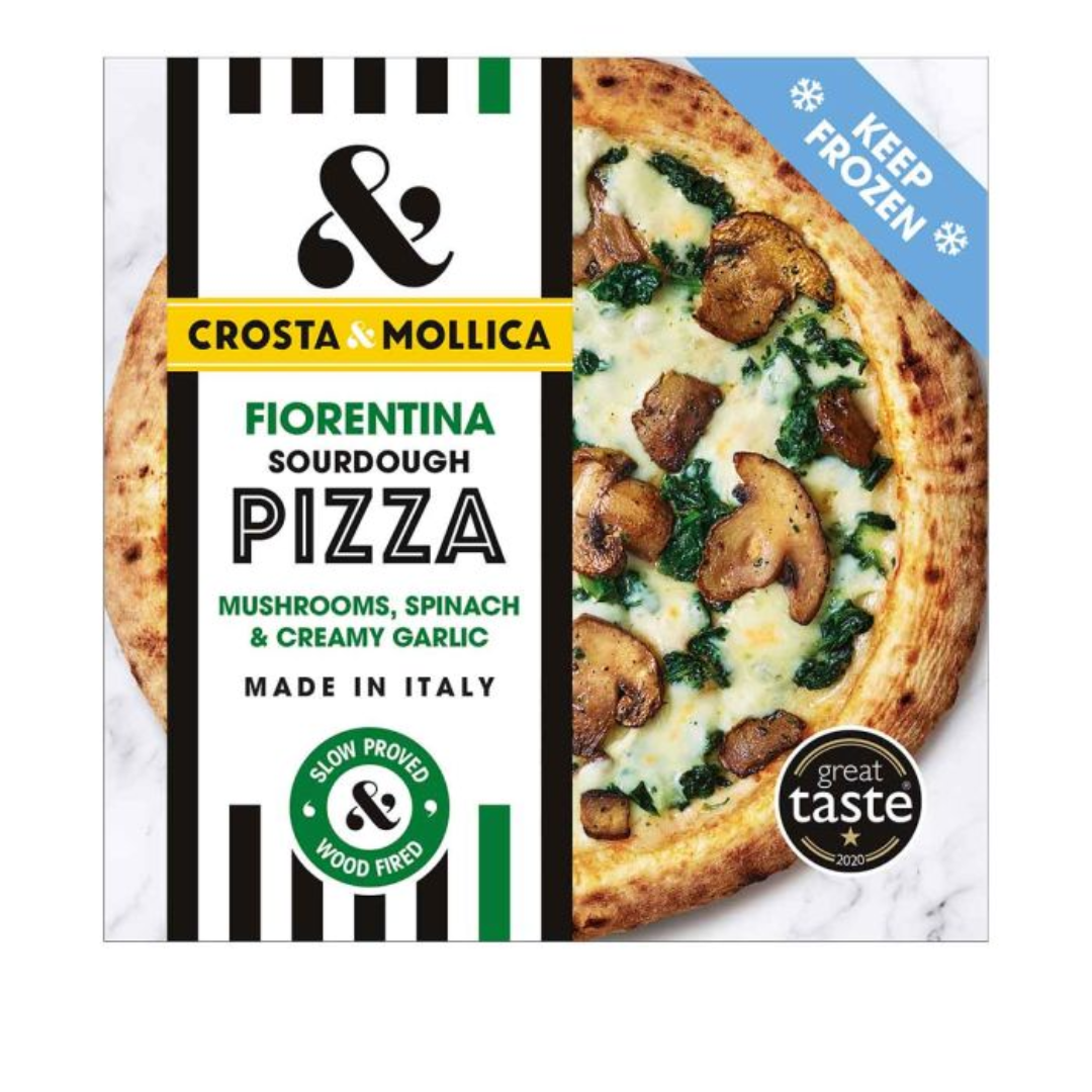 Crosta Mollica Fiorentina Pizza 6x453g Frozen UK