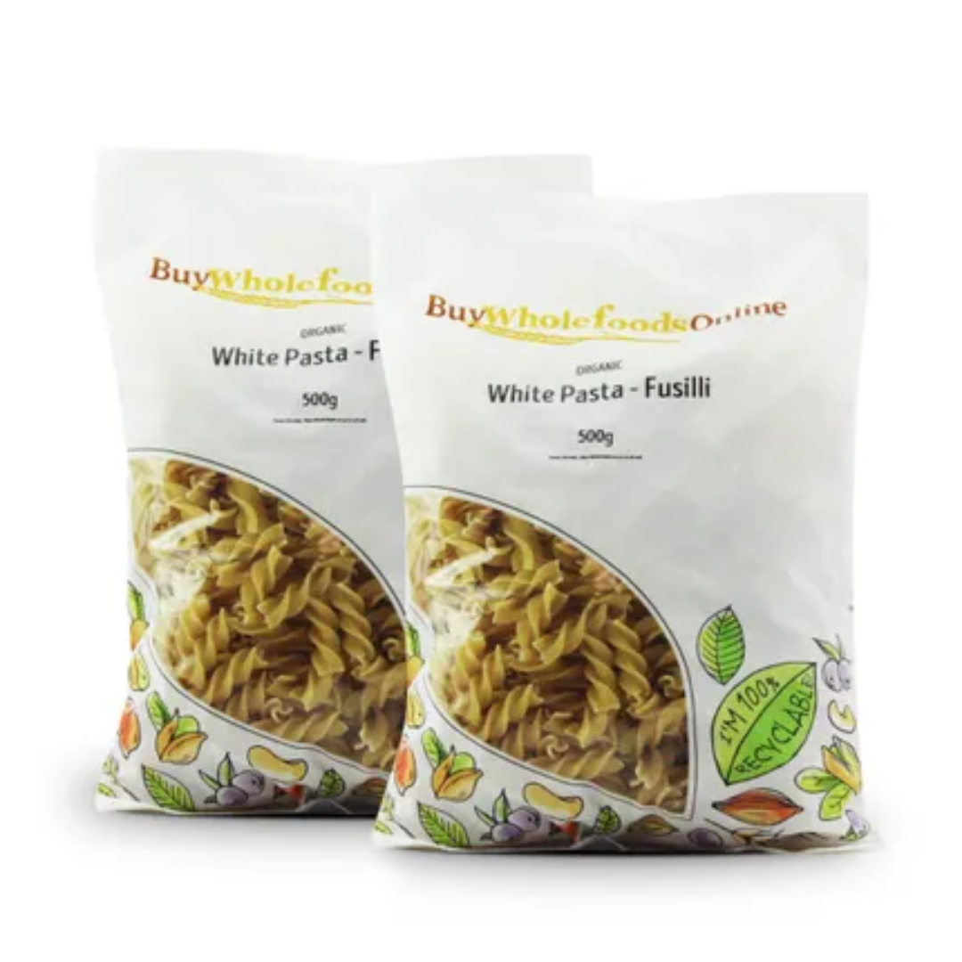 Organic Fusilli Pasta 1kg White Pasta UK Supply