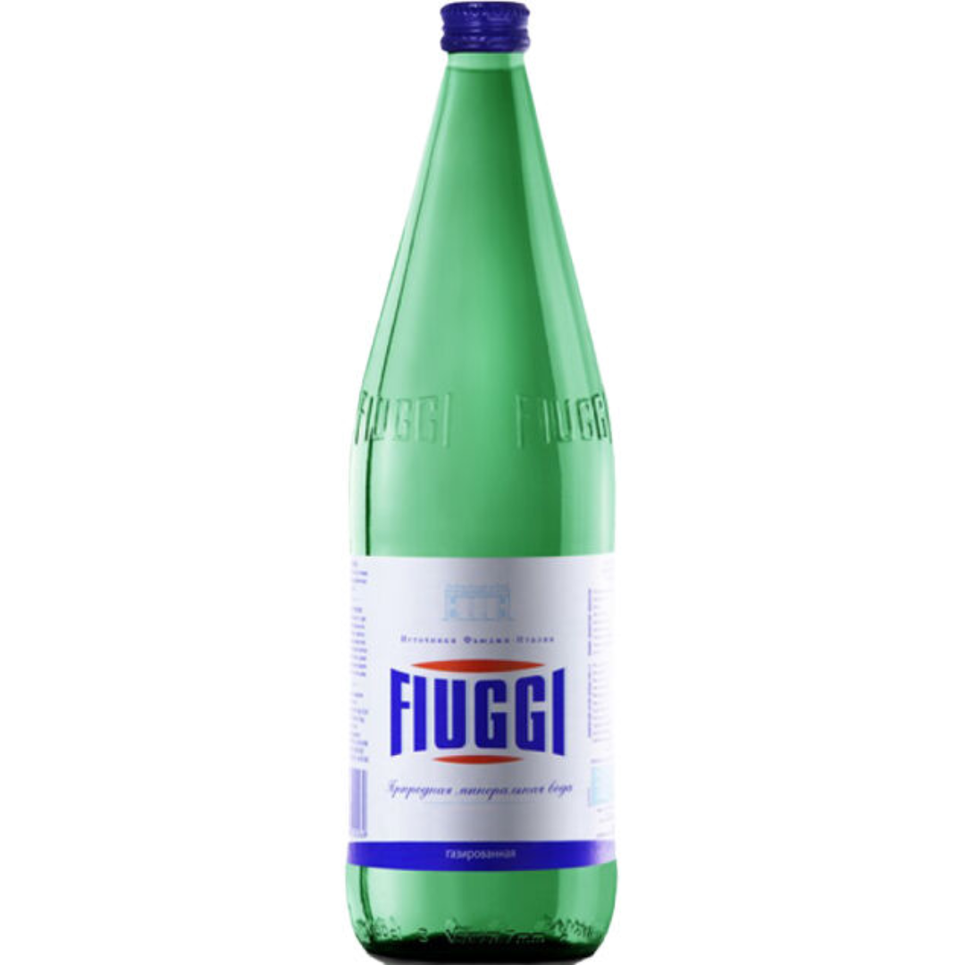 Fiuggi Sparkling Water 1L Premium Italian USA