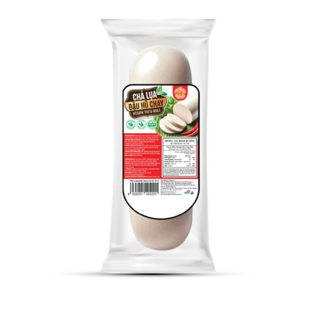 Vegan Tofu Roll 400g Plant Based Protein Vietnam