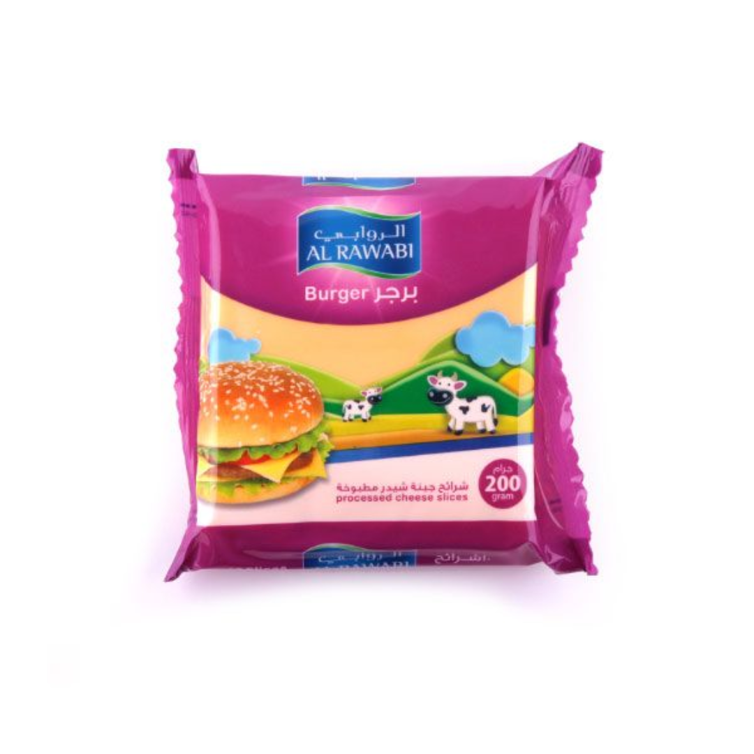 Burger Cheese Slices 200g UAE Processed Dairy