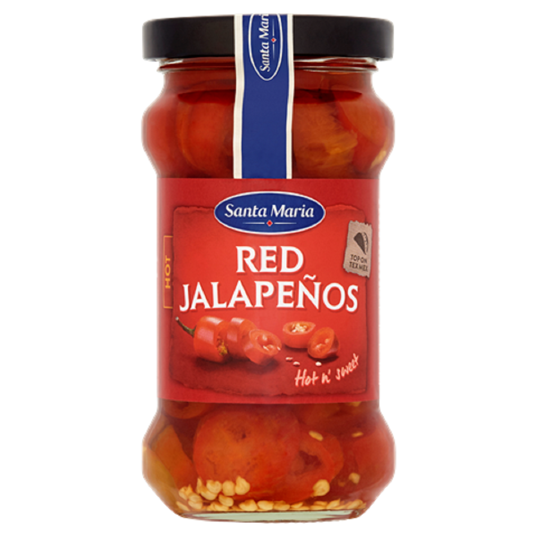 Red Jalapenos Pickle 200g Spicy Condiment UAE