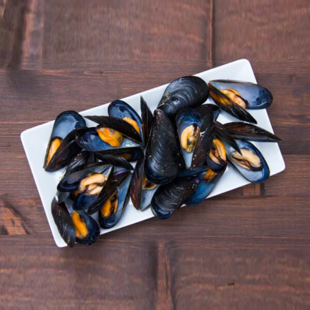 Whole Frozen Black Mussels Shellfish UAE Supply