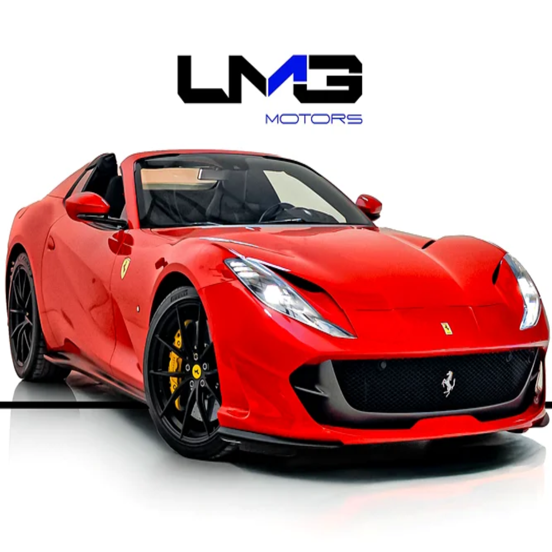 Ferrari 812 GTS Convertible Car UAE Showroom