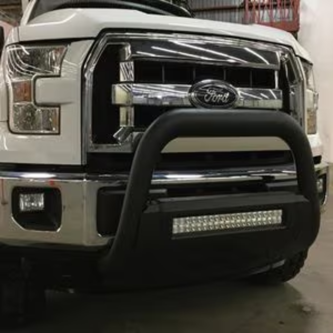 TrailFX Black Grill Guard USA With Skid Plate Dealer
