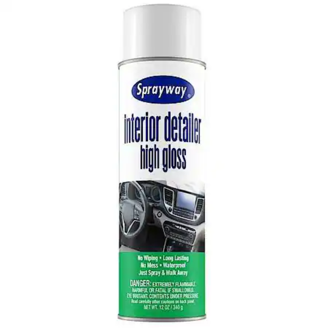 Sprayway Interior Detailer Spray 12oz USA Car Cleaner
