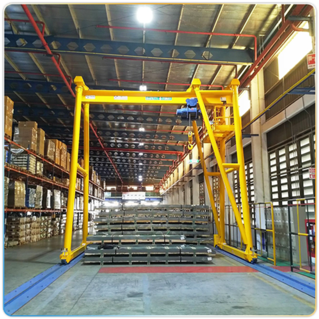 3 Ton Single Girder Gantry Crane Vietnam Supplier