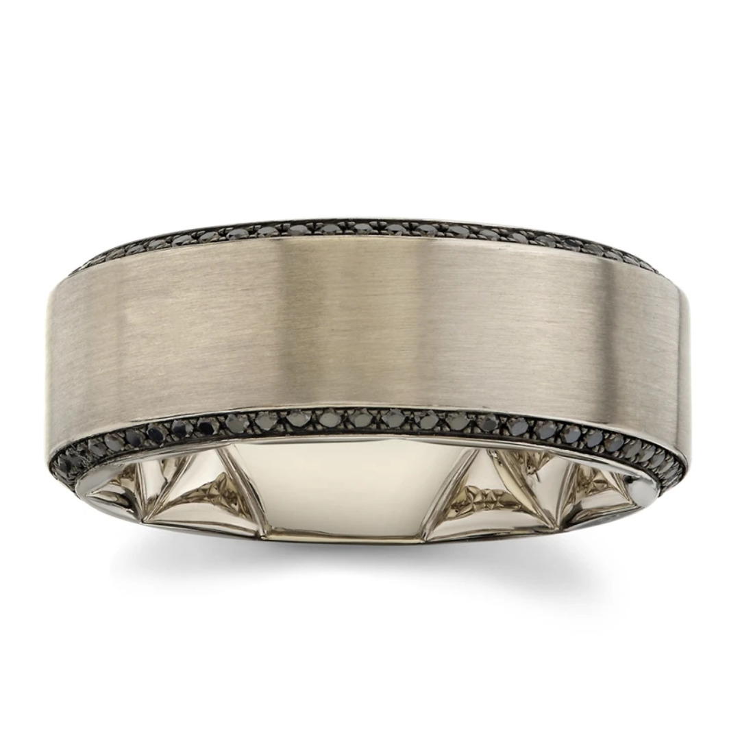 A.Jaffe 14k Gold Diamond Wedding Band USA Shop