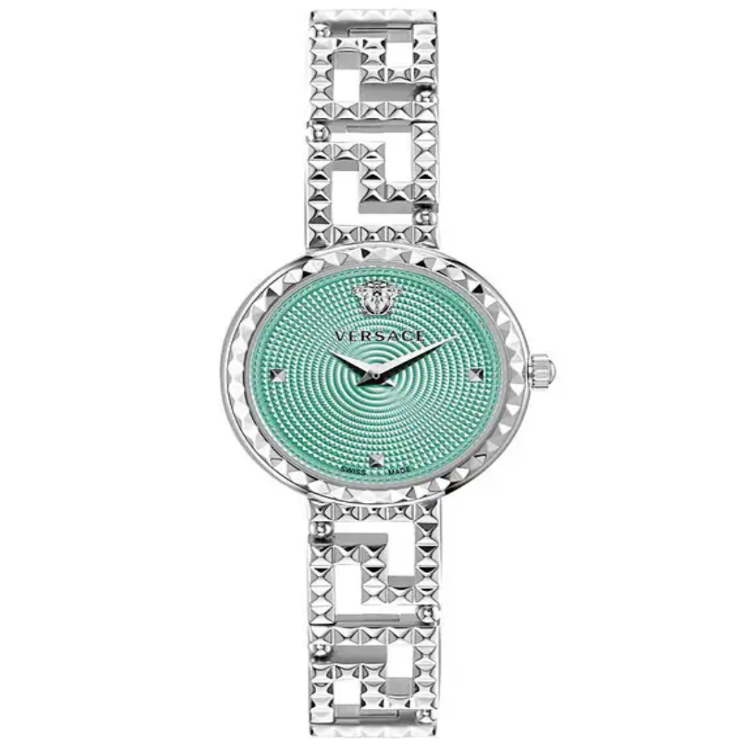 Women's Greca Goddess Analog Stainless Steel Bracelet Watch