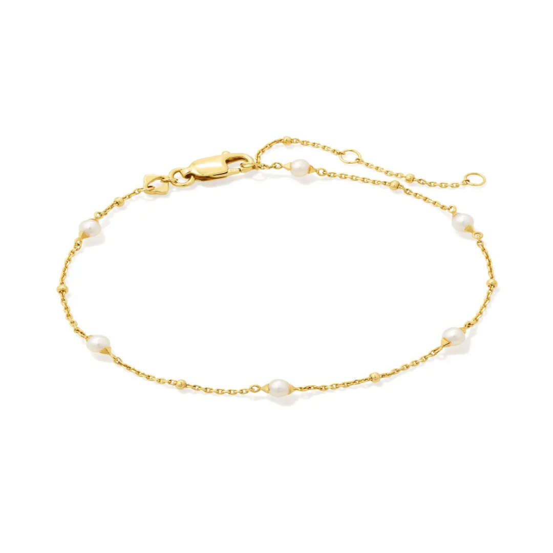 Emmaline 18k Gold Vermeil Delicate Chain Bracelet design