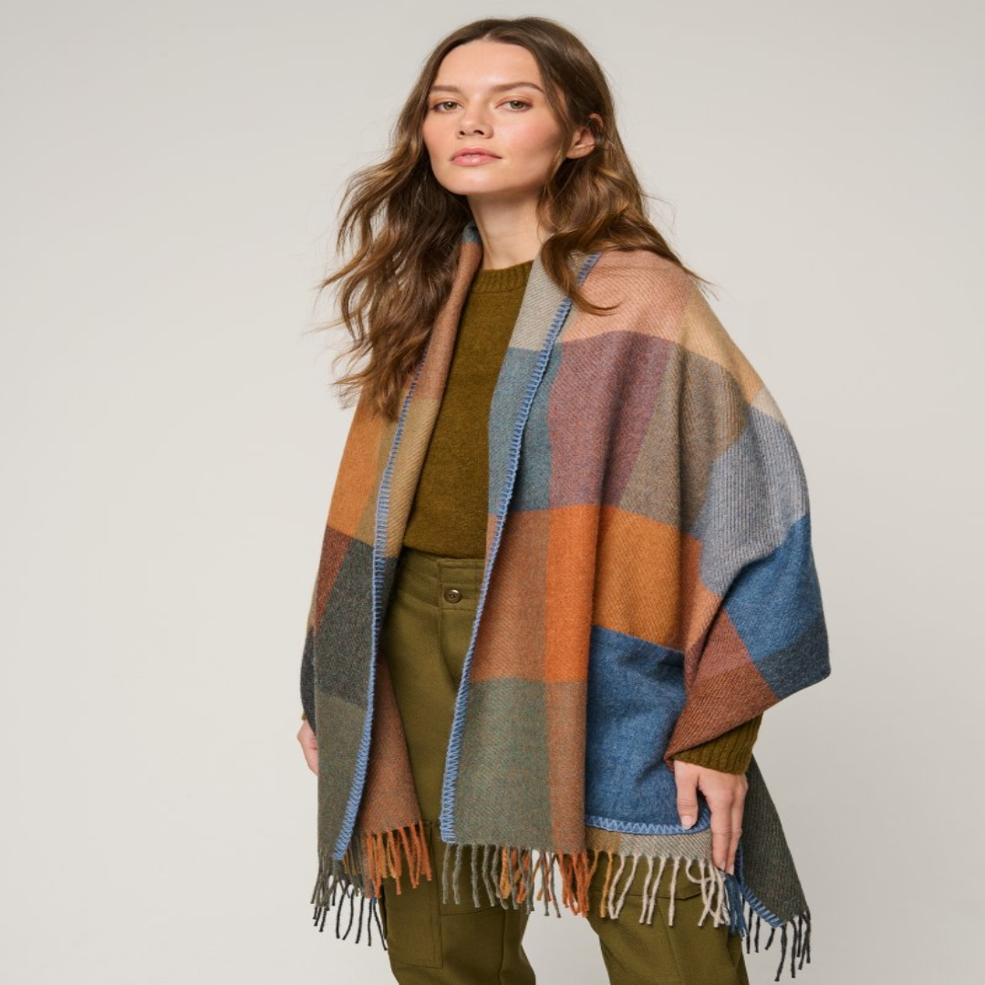 Charlotte Alpaca Wool Shawl Scarf Luxurious Soft Feel