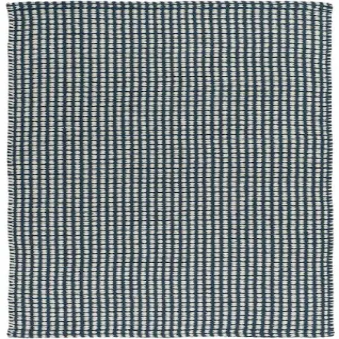 Windsor Eco Friendly Cotton Rug Denim White Durable