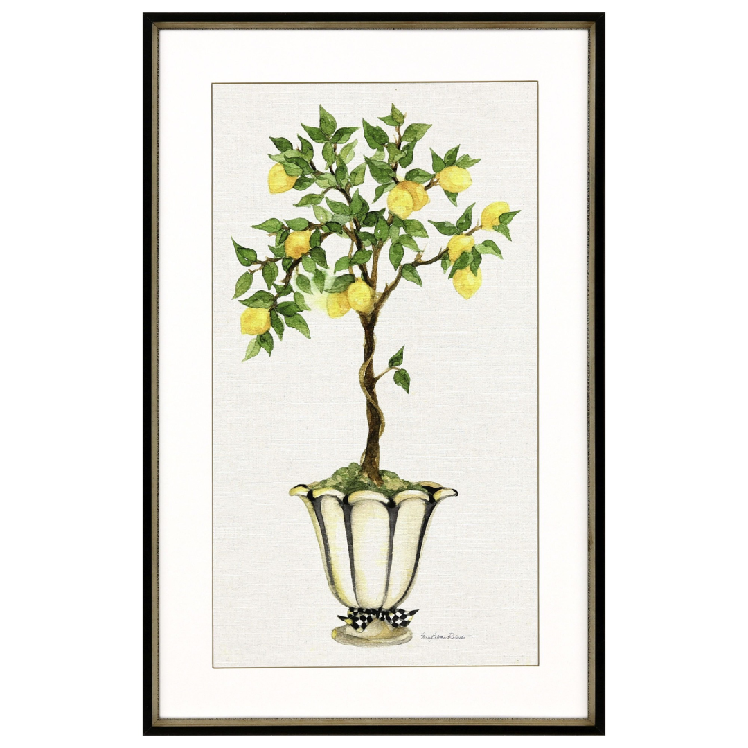 Fruit Topiary Print Vibrant Design for Modern Spaces