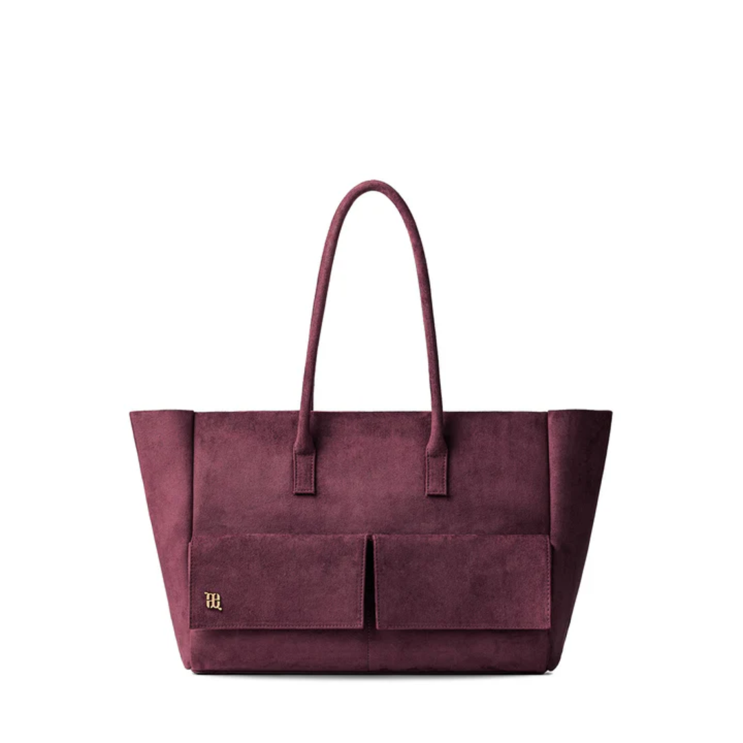 Aure Tote Suede Bag Elegant Design for Everyday Use