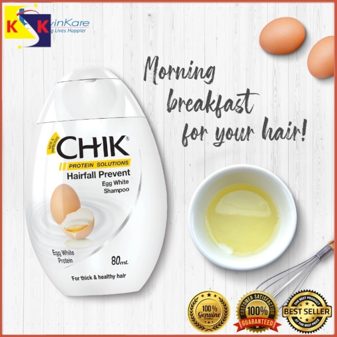 CHIK Egg White Shampoo Controls Hairfall Effectively