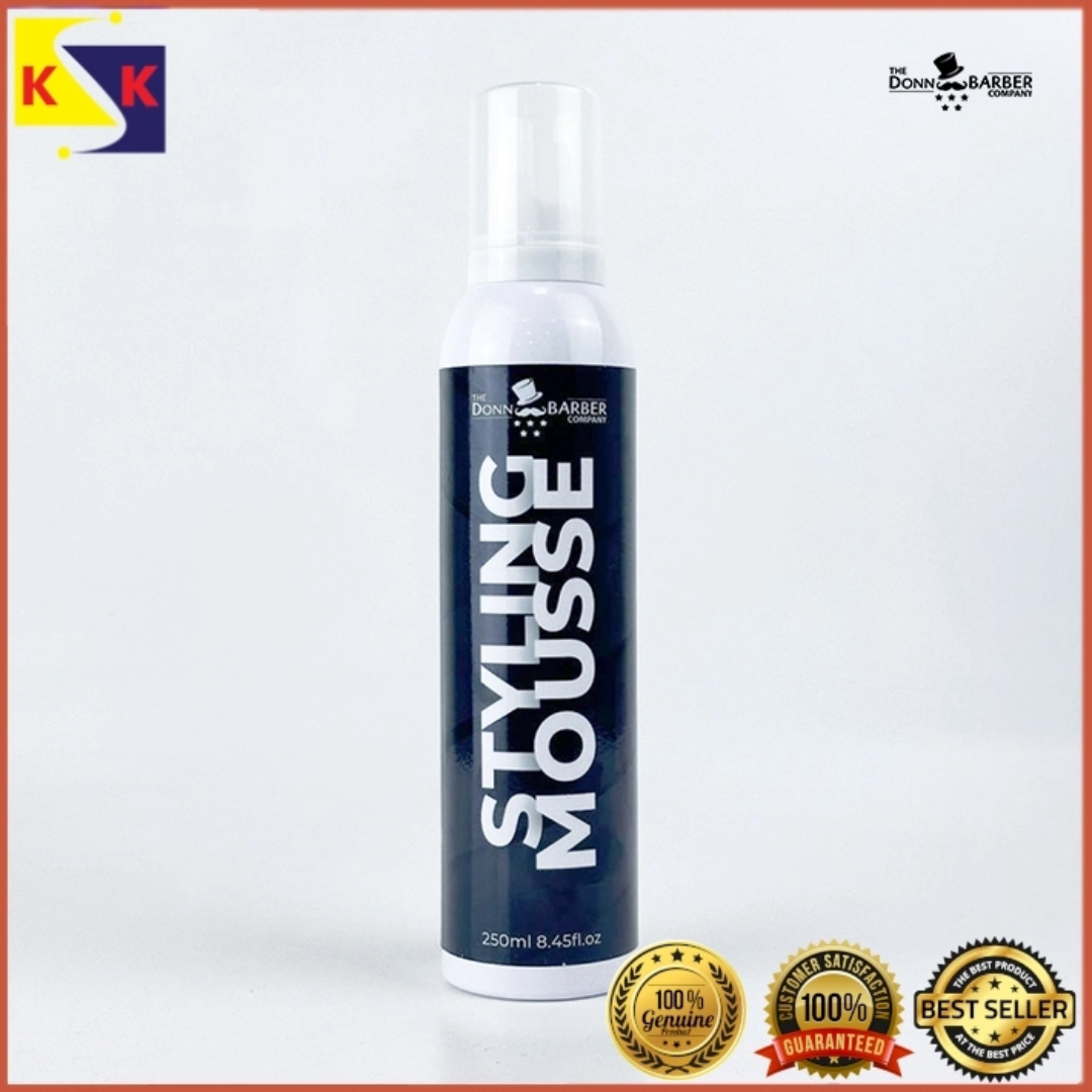 THE DONN BARBER Hair Styling Mousse Strong Hold