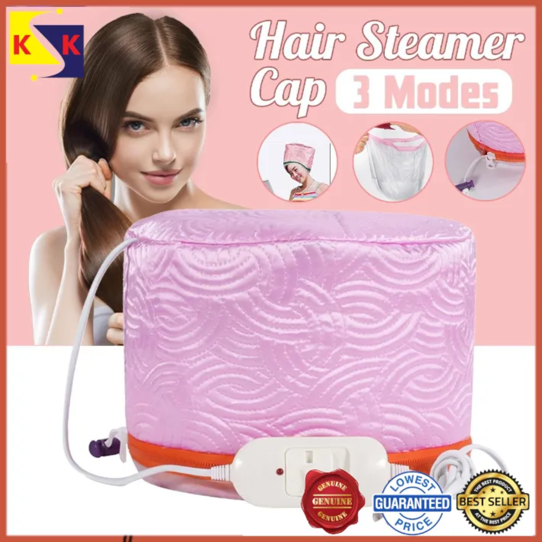 Electric Hair Thermal Treatment Steamer Cap Efficient