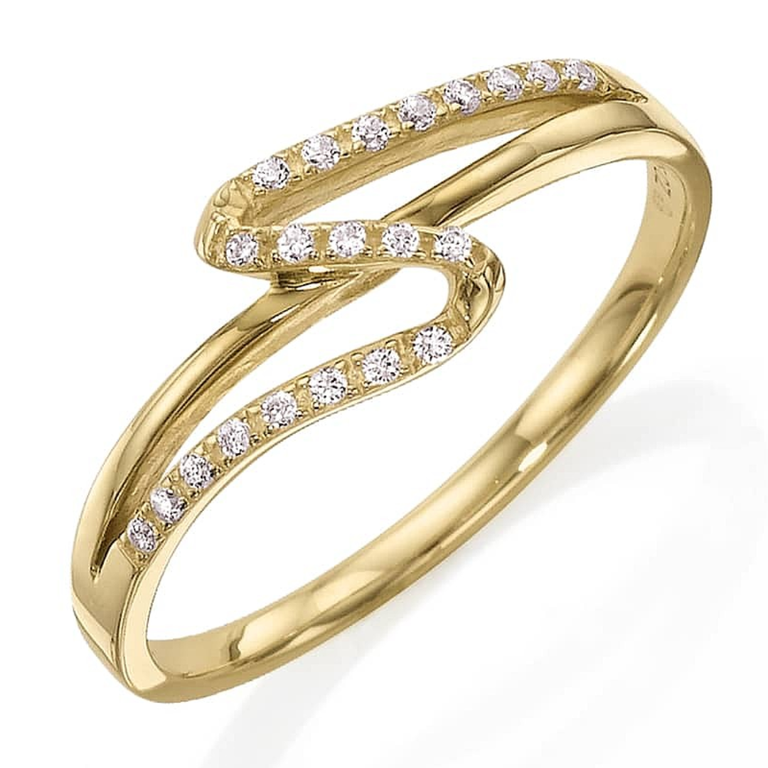 Lit with Radiance Gold Ring Best Offer Online