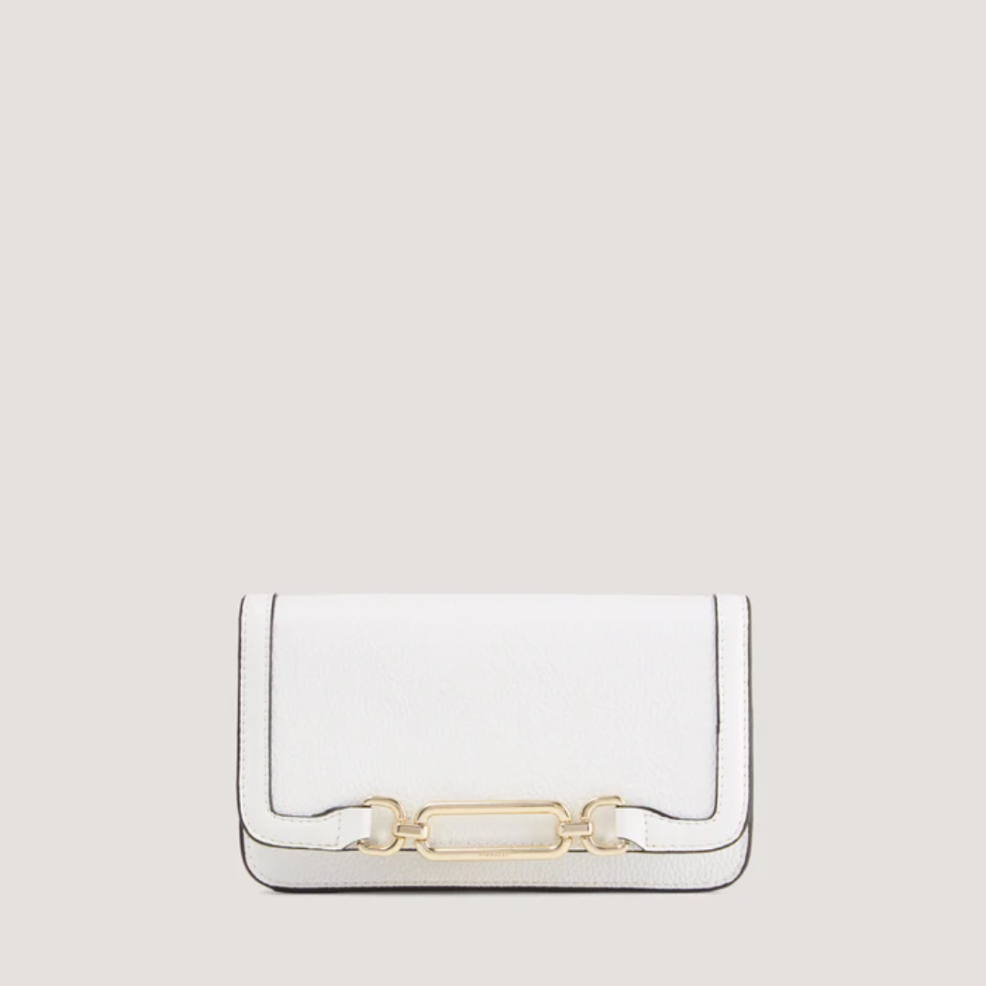 Emilia Clutch Bag Optic White on Sale