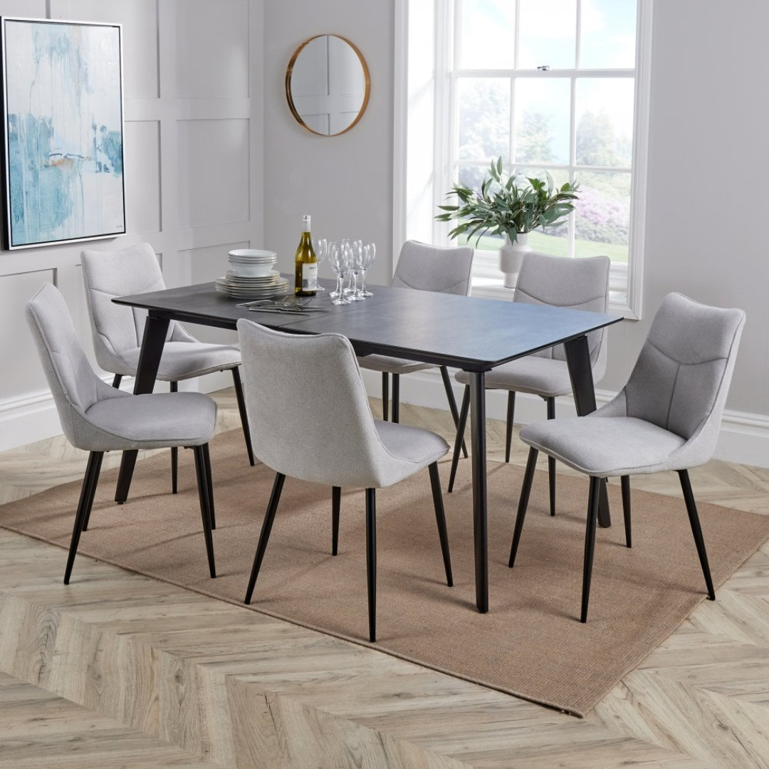 Florian Table Chair Set For Compact Dining Rooms
