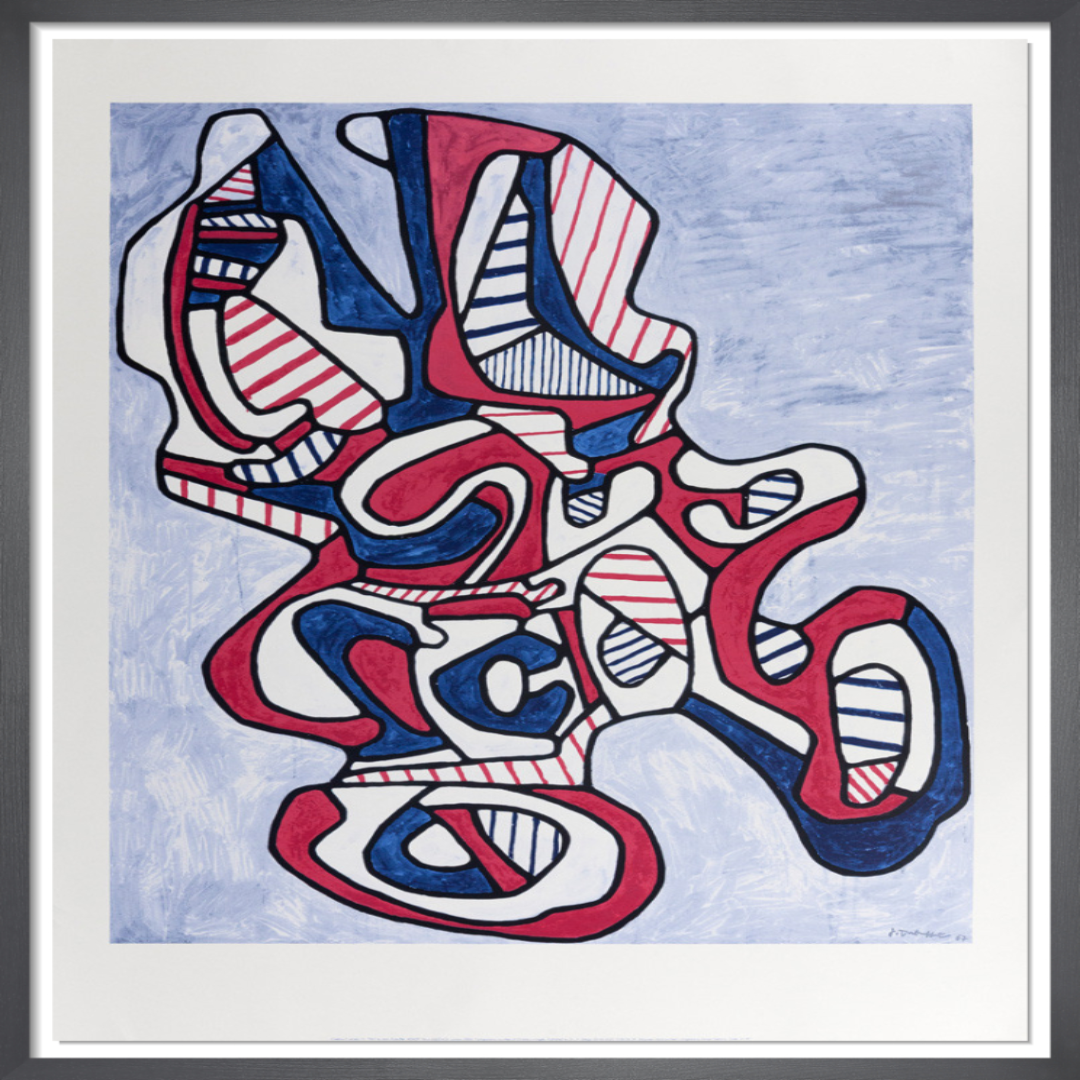 Ciseaux V 1967 Jean Dubuffet Silkscreen Print Price