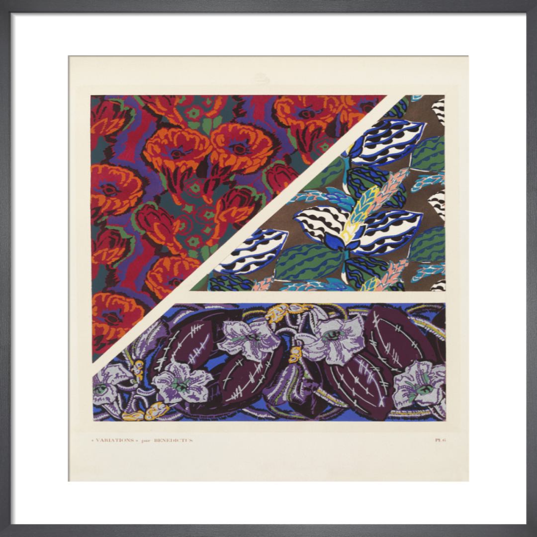 Plate 6 Variations Paris 1924 Decorative Art for Sale