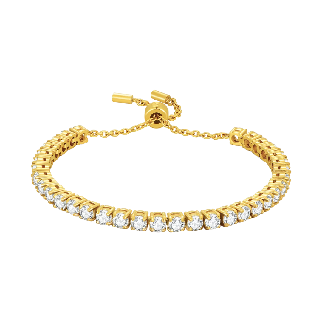 Tennis Bracelet Gold For Special Occasions