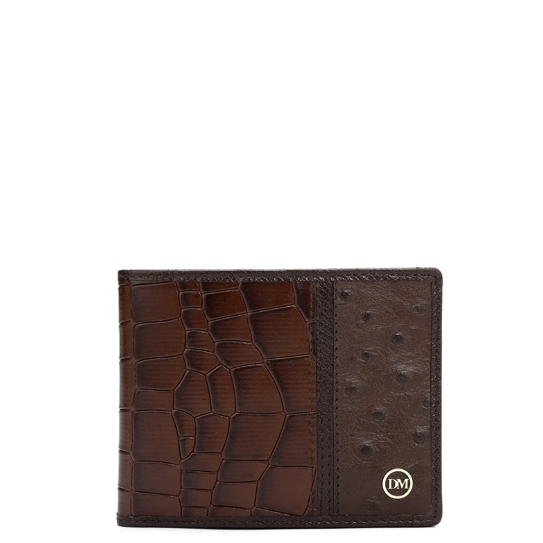 Brown Bifold Leather Mens Wallet Online