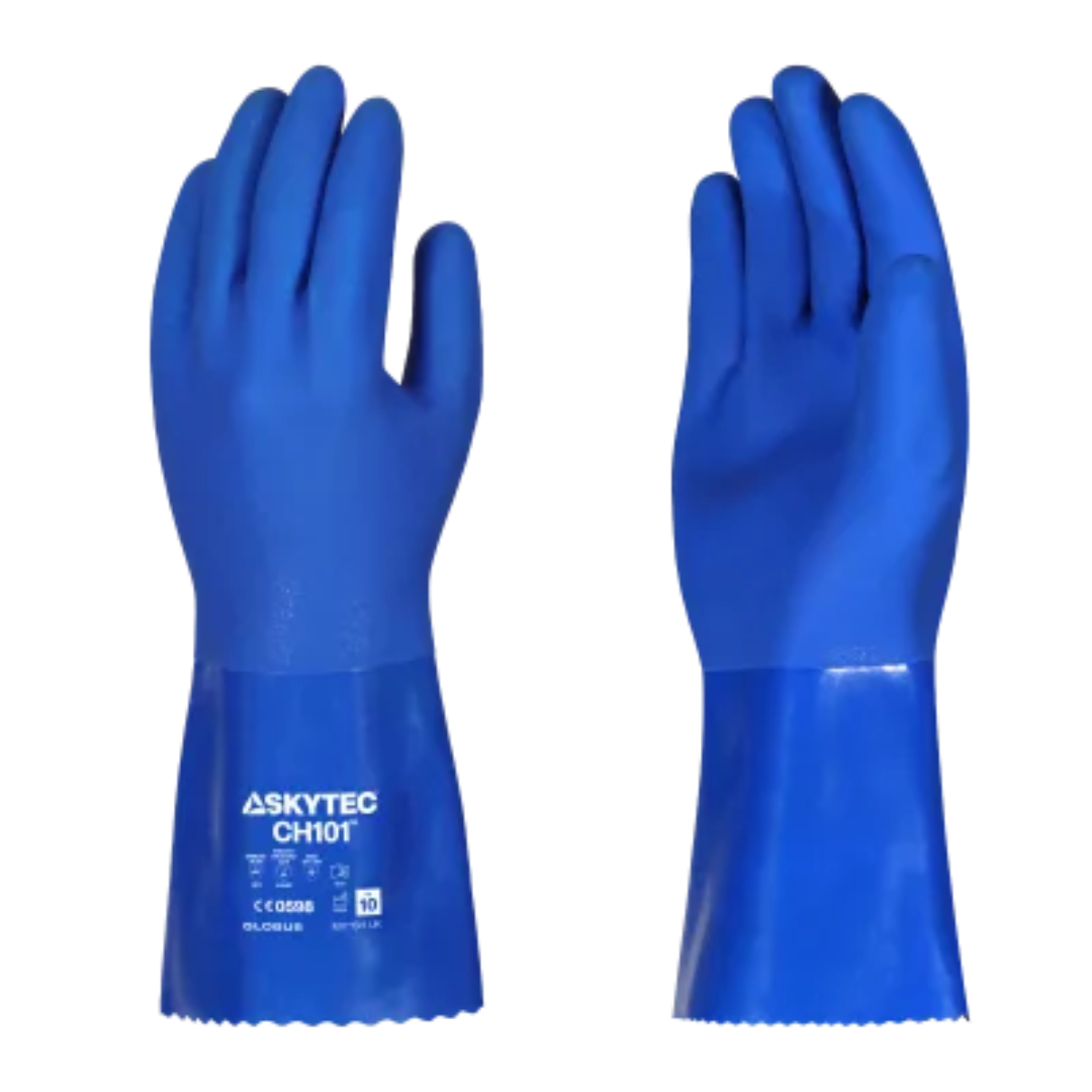 Stego PVC Double Coated Safety Gloves 9/L
