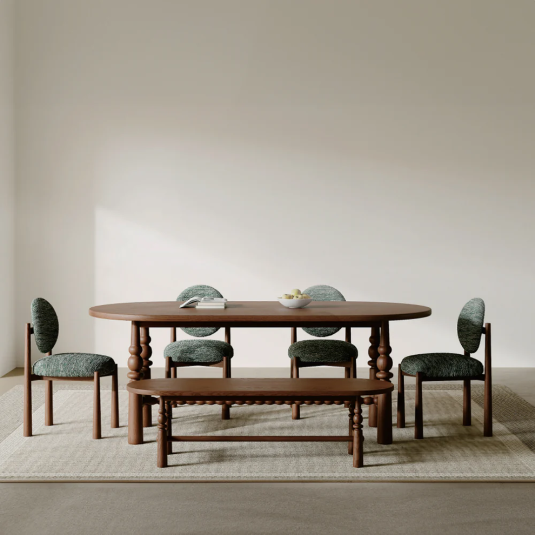 Luna Italian Classic Solid Wood Dining Table Purchase